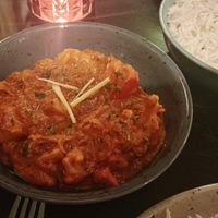 Aloo Gobi (ask for the vegan version!)   at Lakhi's Indian Kitchen  in Salzburg