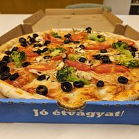 Vegan Garden Pizza at NonGlutén Pizzéria  in Budapest