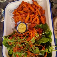 Vegan (gluten free) tacos at This Place Doesn't Need A Name in Riga