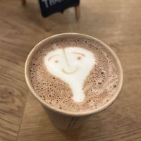 Kakao, Soja, Gesüßt, Espresso shot, Take Away 6,40€  at Café Comet & Fürth Kaffee  in Vienna