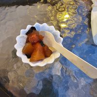 Watermelon tuna! at ARUTAS Bistrot and Cocktail Bar in La Maddalena