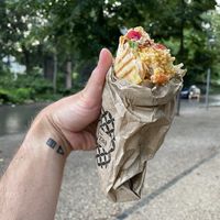 Vegan Pita Moussaka 11.-  at Za Zaa - Spalen in Basel