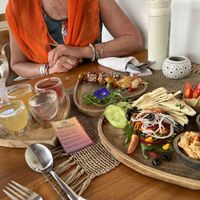 Next came empty plates  at Wild Vegan in Ubud