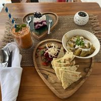 Garden Harmony, smoothie and jungle cake!   at Wild Vegan in Ubud