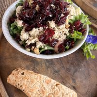 Kale salad  at Wild Vegan in Ubud