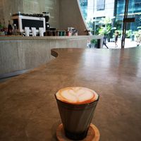 Chai Latte at Grounded  in El Nido