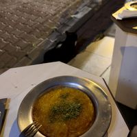 Crispy kunefe  at Abu Ghoush Künefe in Istanbul