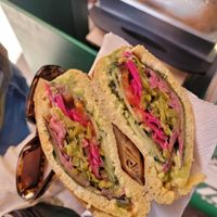 Vegetable sabich  at Sabich Marrakech Medina in Marrakech