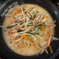 White miso vegan ramen  at Daikokuya - Sawtelle in Los Angeles