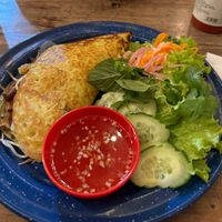 Crepe de hongos shiitake  at Coa Viet in Montevideo