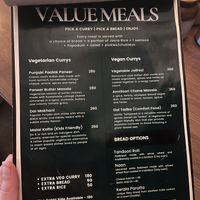 Veg/vegan menu   at High on Chai in Koh Tao