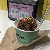 Vegan browny at Van Leeuwen Ice Cream - Prospect St NW in Washington