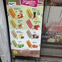 Paletas   at La Canela Biocentro in Madrid