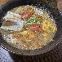Spicy vegan Ramen  at Sasuke Ramen House in Rapid City