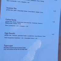 Menu at LOKAL Potsdam in Potsdam