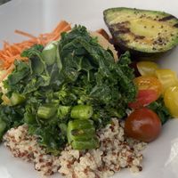 Buddha bowl   at Cardero's in Vancouver