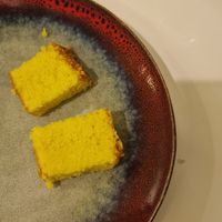 Saffron desserts at AlKaram in Paris