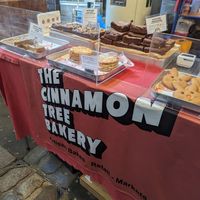 Stand at The Cinnamon Tree Bakery in London