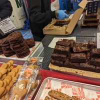 Vegan cookies, vegan brownies at The Cinnamon Tree Bakery in London