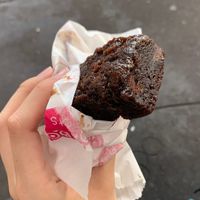 Brownie at The Cinnamon Tree Bakery in London