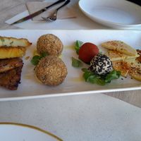 Cheese platter at OliVia in Legnano