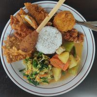 Nasi Campur at Siboghana Waroeng in Ubud