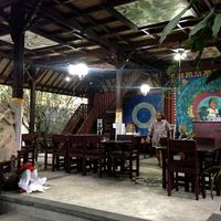 Dining area at Siboghana Waroeng in Ubud