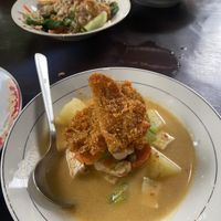Tempeh, Tofu and Mushroom Kare  at Siboghana Waroeng in Ubud