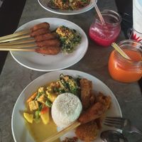 Nasi campir and more goreng at Siboghana Waroeng in Ubud