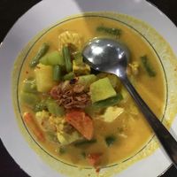 Kare sibhogana at Siboghana Waroeng in Ubud