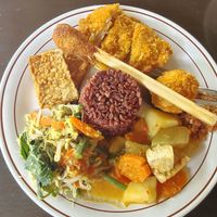 Nasi Campur at Siboghana Waroeng in Ubud