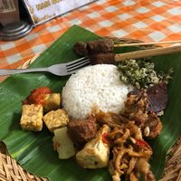 Nasi campur at Siboghana Waroeng in Ubud