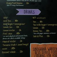 Menu Dessert and Drinks at Siboghana Waroeng in Ubud