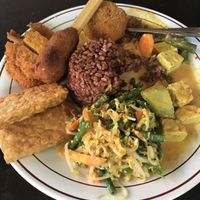 Nasi Campur at Siboghana Waroeng in Ubud