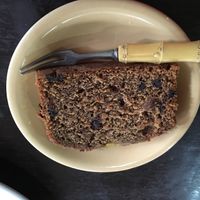 Banana Cake at Siboghana Waroeng in Ubud