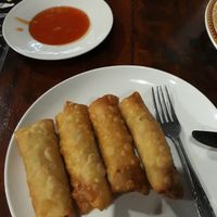 Springrolls - oily at Siboghana Waroeng in Ubud