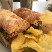 Vegan bocadillo at DIP in Barcelona