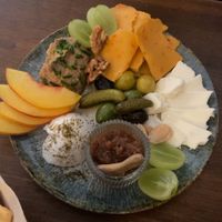 Vegan platter   at DIP in Barcelona