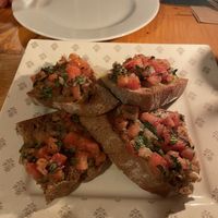 Crazy delicious garlic bread  at Terzo Mondo in Berlin