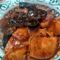 Homemade tofu at X.WANG's Kitchen in Belgrade