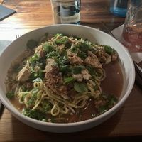 Thai bus noodles   at Revival by Toast in Port Jefferson