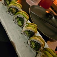 Dragon roll at Planta - Brentwood in Los Angeles
