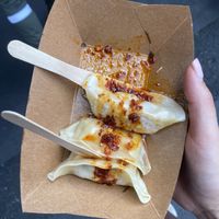 Vegetable fyp as with chilli oil   at Joli in South East London