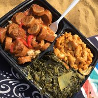 Delicious meal. One of my favorite is mac with cheese cashews   at Elife in Capitol Heights