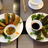 Spring roles fresh made at Healthy Eatery & Beverage in Sapa