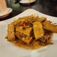 Tofu with lemongrass at Healthy Eatery & Beverage in Sapa