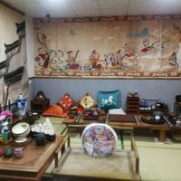 interior of teahouse (above restaurant) at Xiafei Valley Fashion Vegetable Cuisine - 霞飛谷時尚蔬食料理 in Hualien