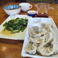 水饺 TW$300 at Xiafei Valley Fashion Vegetable Cuisine - 霞飛谷時尚蔬食料理 in Hualien