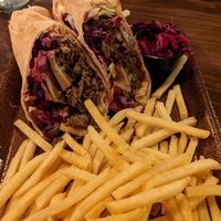 Mixed kabab at The Flying Duck in Glasgow