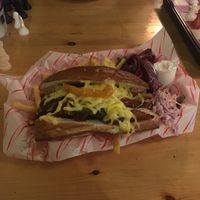 Philly cheesesteak  at The Flying Duck in Glasgow